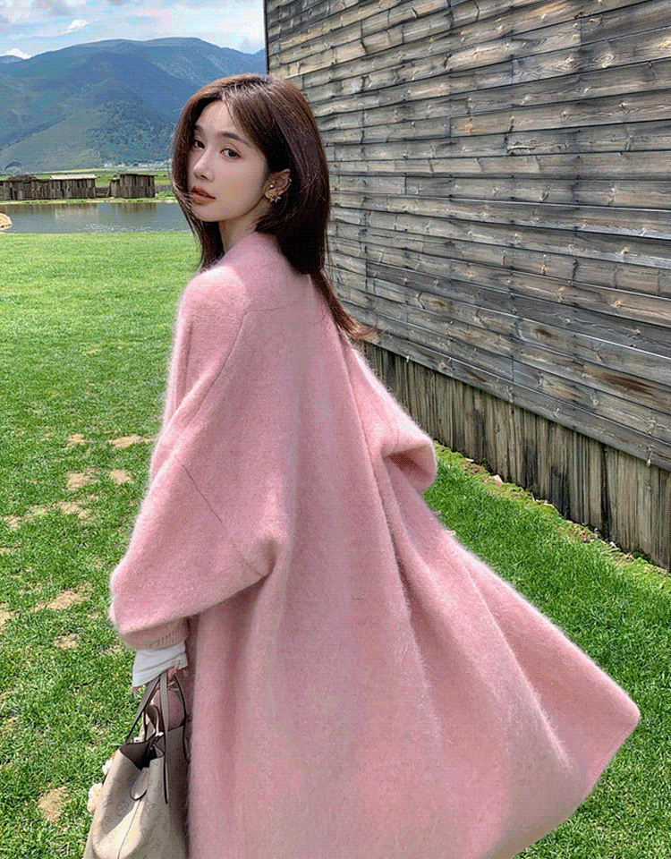 抜け感のあるロング丈ミンクファーコート - vancleaオンラインストア