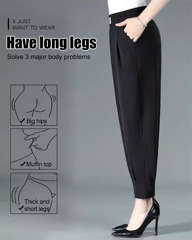 Clothing Thin Casual Pants - Model Wanita