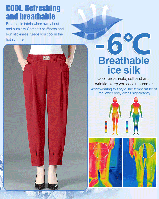 Clothing Thin Casual Pants - Tampilan Samping