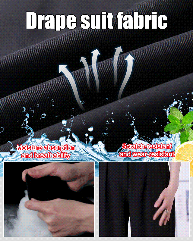 Clothing Thin Casual Pants - Karet Pinggang Elastis